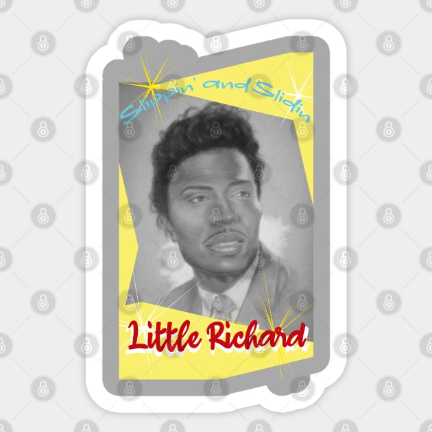 Little Richard Sticker by jkarenart